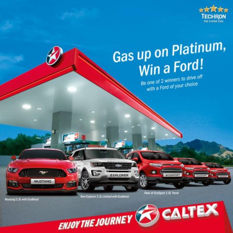 Win a Ford Car at Caltex