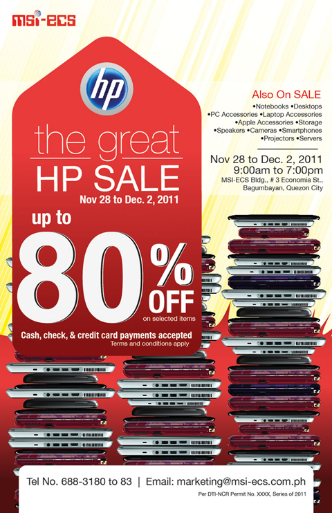 The Great HP Sale