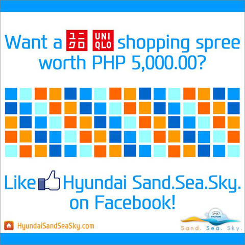 Hyundai Sand Sea Sky Uniqlo Promo