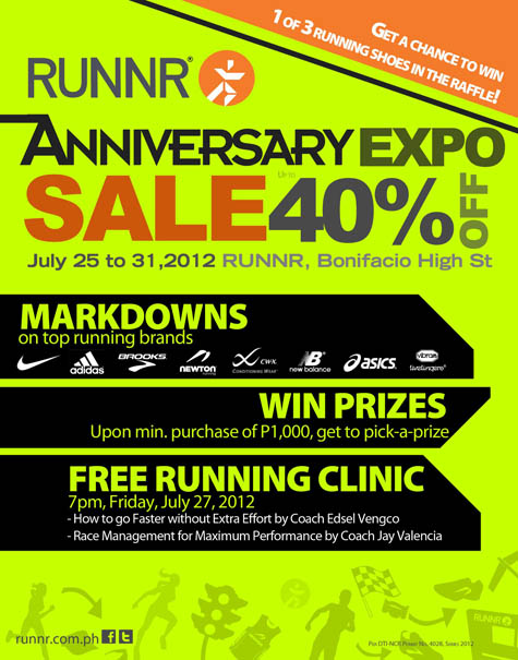 Runnr Anniversary Expo