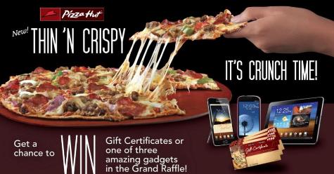 Win Samsung Gadgets From Pizza Hut!