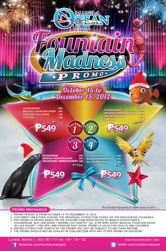 Manila Ocean Park Fountain Madness Promo