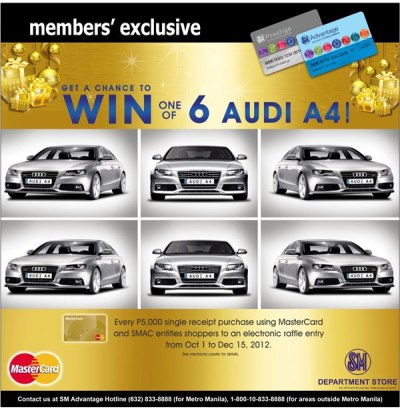 SMAC WIN ONE of 6 AUDI A4!