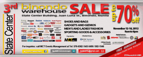 3rd Binondo Warehouse Sale