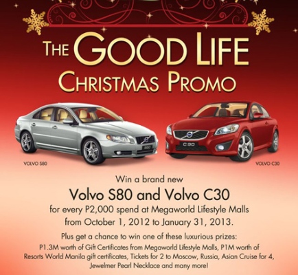 Megaworld Lifestyle Malls:The Good Life Christmas Promo
