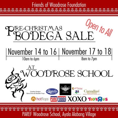 Pre-Christmas Bodega Sale at Woodrose