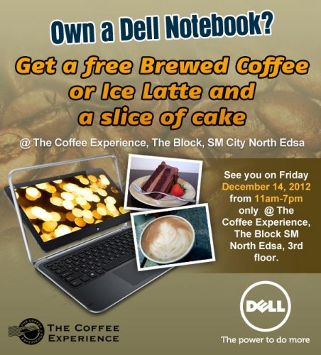 Dell and The Coffee Experience Promo