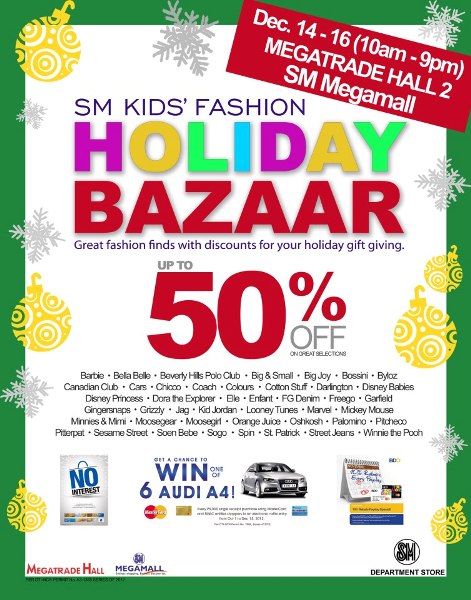 SM Kids’ Fashion Holiday Bazaar