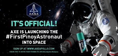 Axe Apollo Pinoy Astronaut Search
