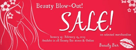 Beauty Bar Blow-Out Sale