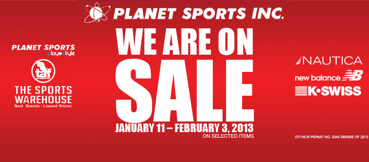 Planet Sports Sale