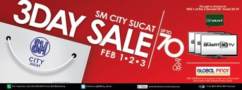 SM City Sucat 3-Day Sale