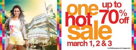 One Hot Sale at the Araneta Center