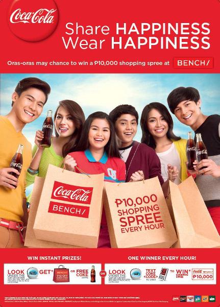 Coca-Cola and Bench “Share Happiness Wear Happiness” Promo