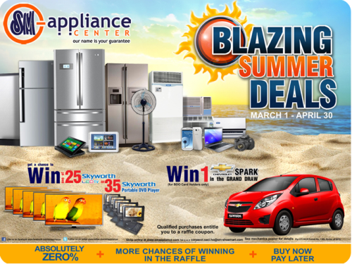 BDO: Blazing Summer Deals at SM Appliance