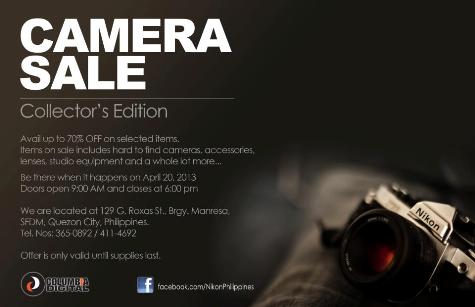 Nikon Camera Sale ( Collector’s Edition)