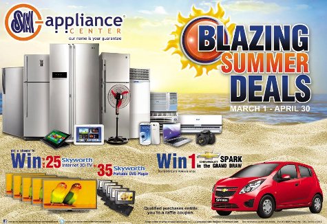 SM Appliance Blazing Summer Deals