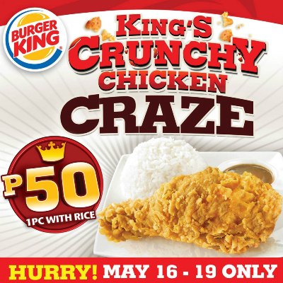 BK’s Crunchy Chicken Craze