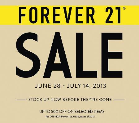 Forever 21 Sale