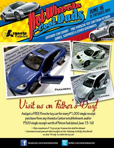 Araneta Center: Hot Wheels Cool Dads Promo
