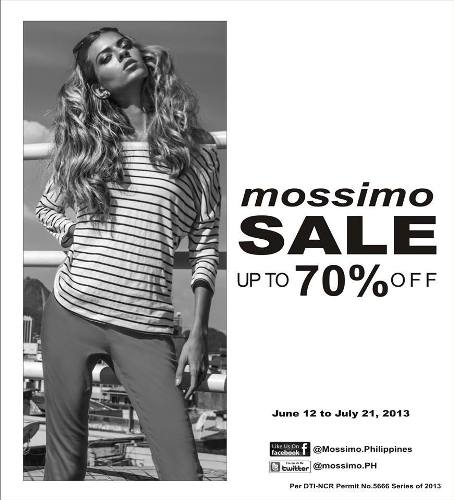 Mossimo End of Season Sale