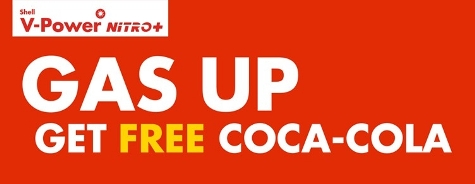 Free Coca-Cola at Shell