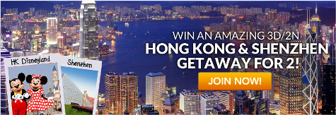 CashCashPinoy: Win a Trip to Hong Kong & Shenzhen