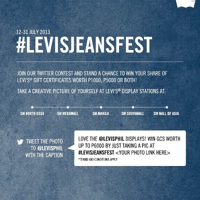 Levi’s Jeans Festival Twitter Promo