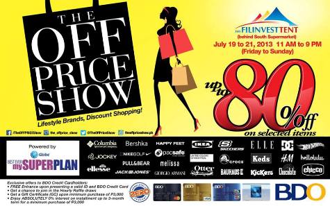 The Off Price Show Filinvest Tent Alabang