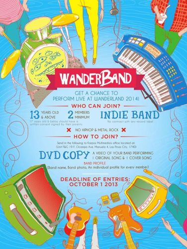 Wanderband: Get a Chance to Perform Live at Wanderland 2014