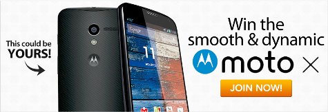 CashCashPinoy: Win a Moto X by Motorola