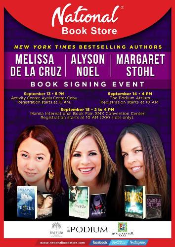Melissa De La Cruz, Alyson Noel and Margaret Stohl Book Signing Event in Manila