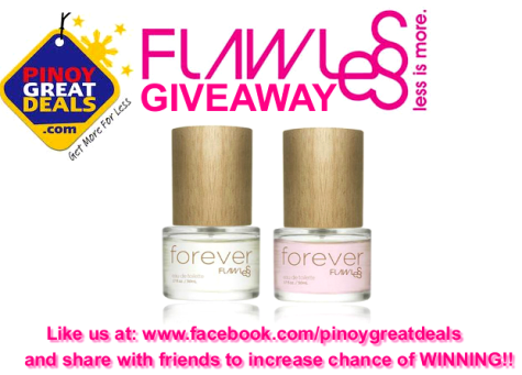 Pinoy Great Deals: Win a Perfume from Flawless