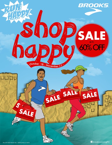 Brooks Run Happy Shop Happy Sale