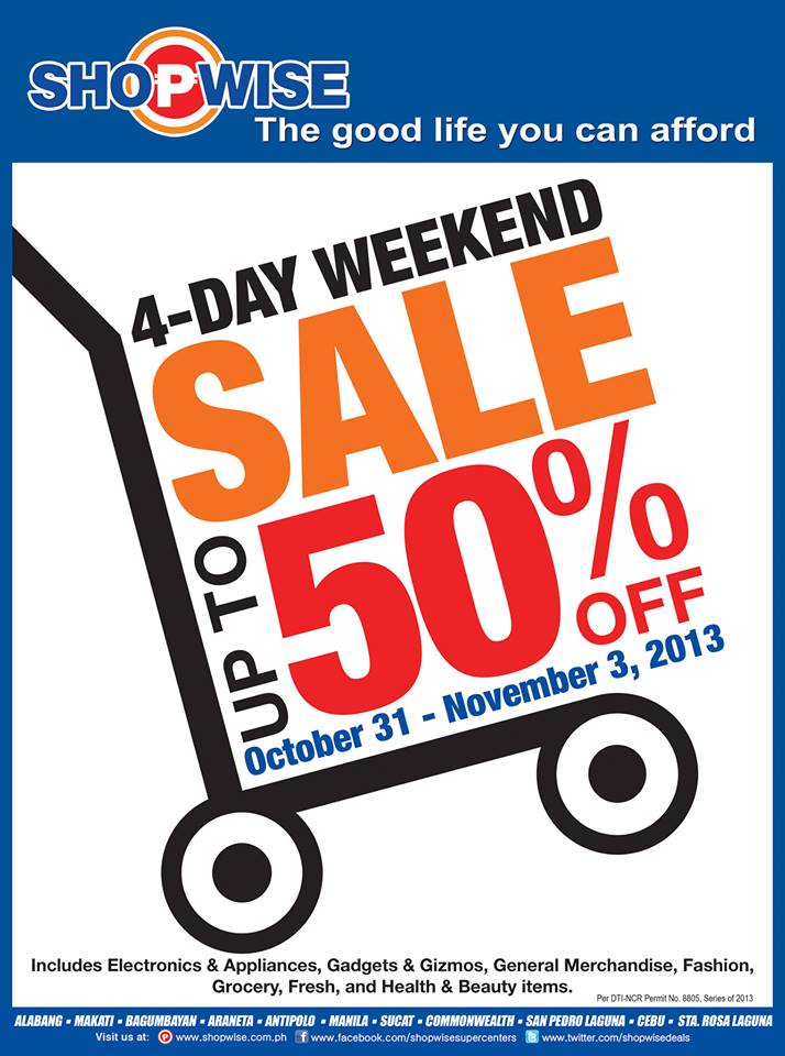 Shopwise-4-day-weekend-sale