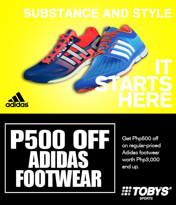 Toby’s Sports Adidas Footwear Promo