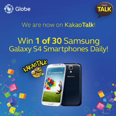 Globe and KakaoTalk Win Samsung Galaxy S4