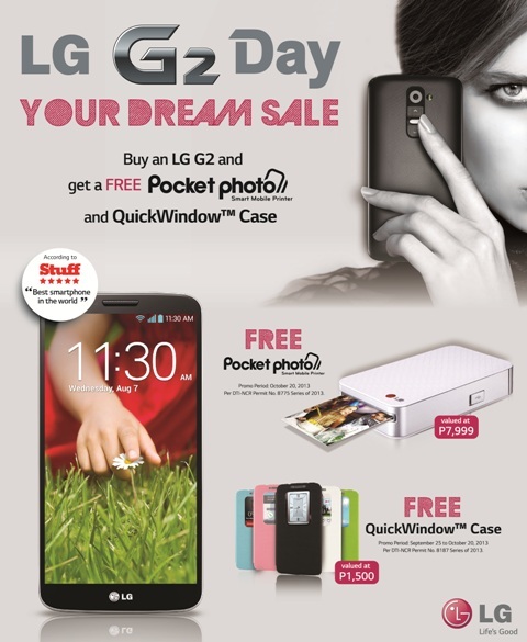 LG G2 Day “Your Dream Sale”