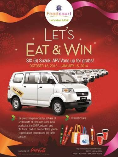 Let’s Eat & Win at SM MOA Foodcourt!