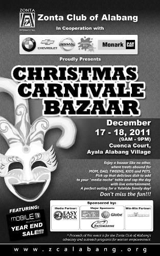 Zonta Alabang Christmas Carnivale Bazaar