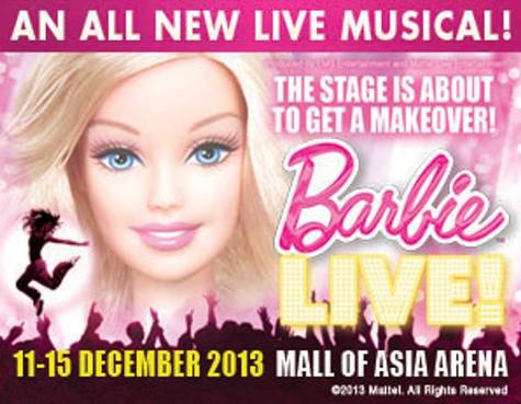 Barbie Live!-SM ADVANCE/SM PRESTIGE/BDO REWARDS 20% DISCOUNT