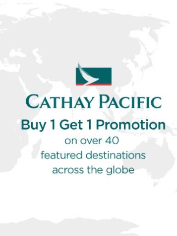 BDO & Cathay Pacific Buy 1 Get 1 Promo