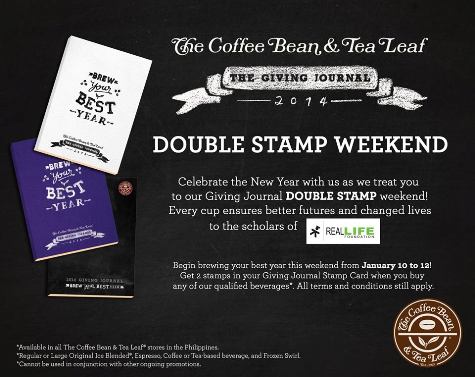 CBTL Double Stamp Weekend
