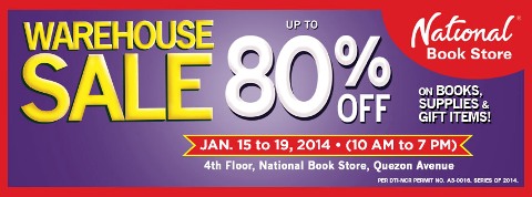 National Book Store Warehouse Sale