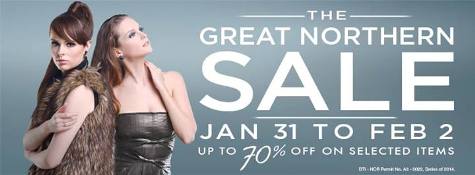 SM City North Edsa: Great Northern Sale