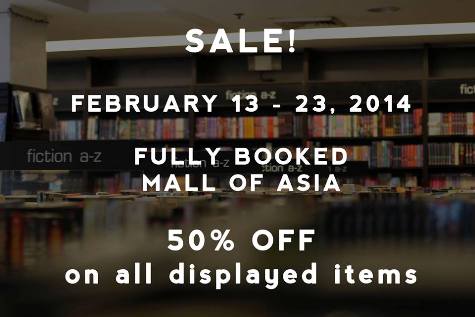 Fully Booked MOA Branch Sale