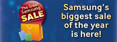 The Great Samsung Sale 2014