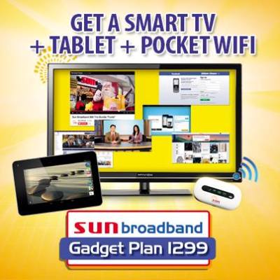 Sun Broadband Gadget Plan 1299 Promo