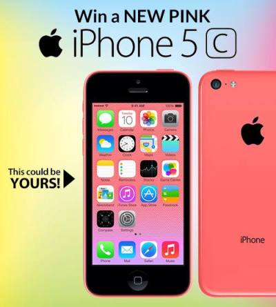 CashCashPinoy: Win a brand-new Apple iPhone 5c