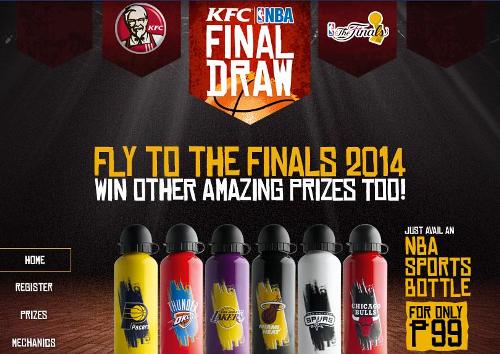 KFC NBA Final Draw Promo